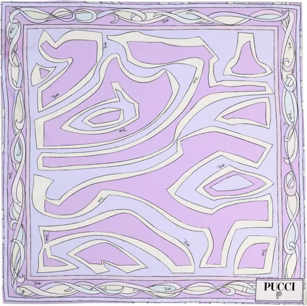 Esarfe PUCCI Silk Scarf PURPLE Femei (BM 19717091) 1