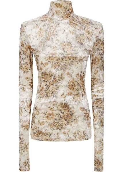 Bluze Ganni Floral Print Top MULTICOLOUR Femei (BM 19717112) 1