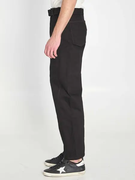 Blugi LEMAIRE Twisted Belted Pants BLACK Barbati (BM 19717148) 3