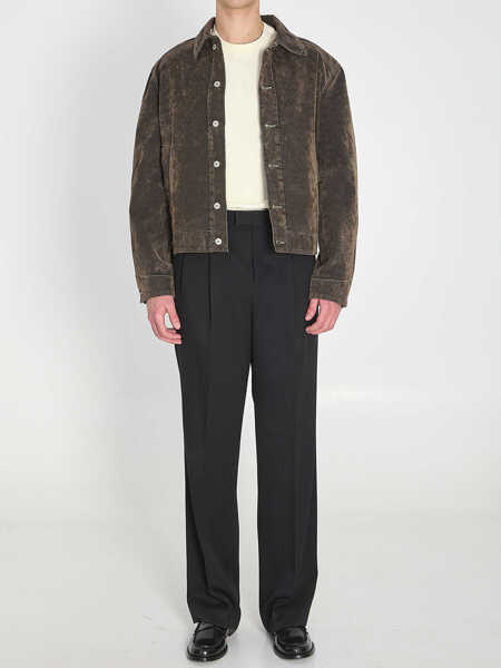 Bomber jacket JACQUEMUS Mirada De-Nimes Denim Jacket GREEN Barbati (BM 19717154) 5