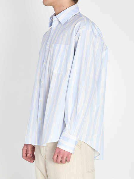 Camasi JACQUEMUS Camargue Shirt LIGHT BLUE Barbati (BM 19717172) 2
