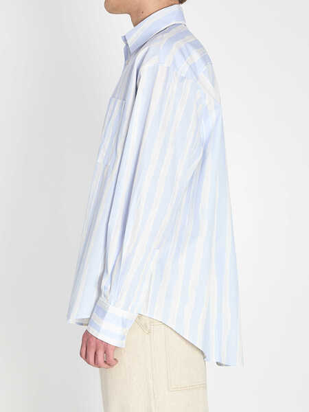 Camasi JACQUEMUS Camargue Shirt LIGHT BLUE Barbati (BM 19717172) 3