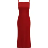 Rochii Midi Dress with draped back Femei