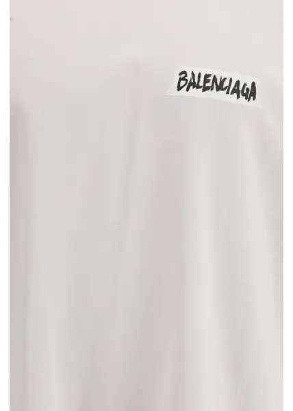 Tricouri Balenciaga Crewneck T-shirt DIRTY WHITE Barbati (BM 19717235) 3