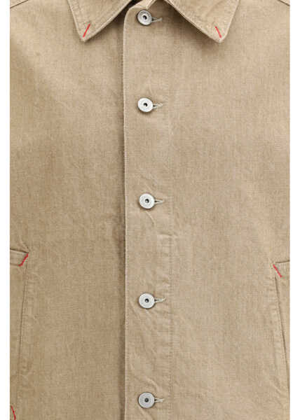 Jachete JACQUEMUS Mirada de-Nmes denim Jacket BEIGE Barbati (BM 19717247) 3