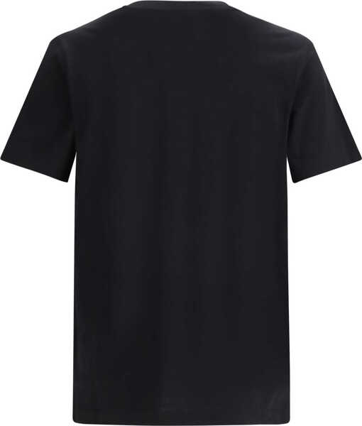 Tricouri Moschino Laurel Crown Logo T-shirt FANTASIA NERO Barbati (BM 19717250) 2