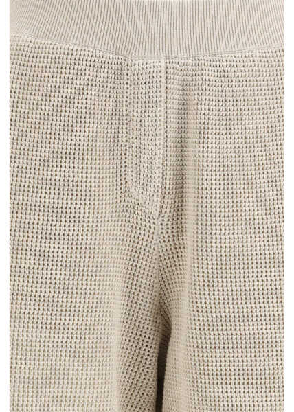 Pantaloni casual Brunello Cucinelli Straight-leg Trousers AVENABEIGE Femei (BM 19717259) 3