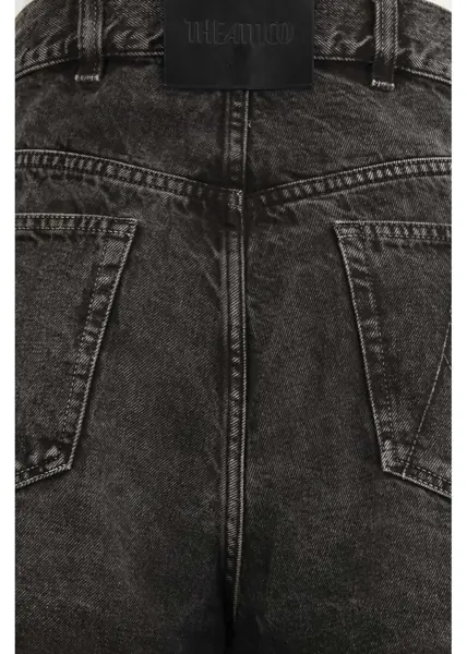 Blugi THE ATTICO Jeans CutOut BLACK/WHITE Femei (BM 19717265) 3