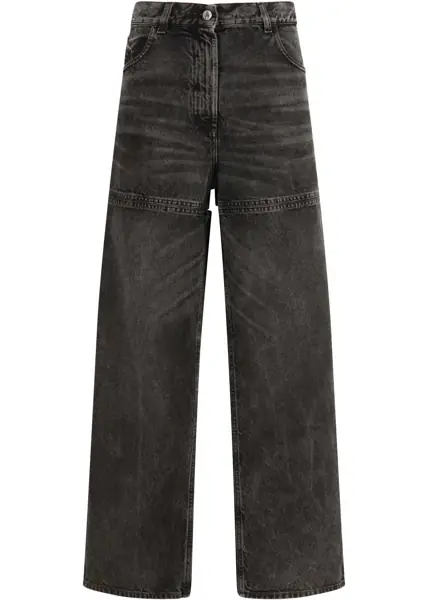 Blugi THE ATTICO Jeans CutOut BLACK/WHITE Femei (BM 19717265) 1