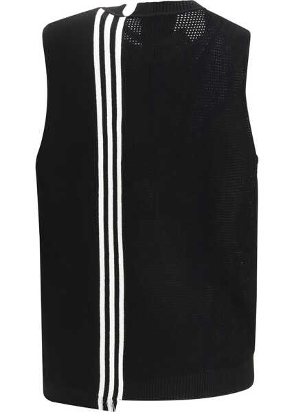 Veste casual Y-3 Knitted Vest BLACK Barbati (BM 19717268) 2