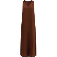 Rochii V-neck Long Dress Femei
