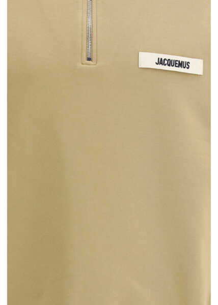 Bluze de trening JACQUEMUS Le Camionneur Sweatshirt DARK BEIGE Barbati (BM 19717283) 3