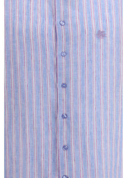Camasi casual ETRO Striped linen Shirt S9880 Barbati (BM 19717289) 3