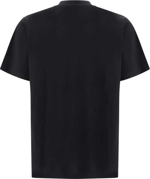 Tricouri Moschino Maxi Laurel Crown Embroidery T-shirt FANTASIA NERO Barbati (BM 19717292) 2