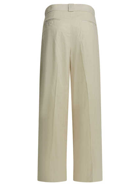 Pantaloni casual INES DE LA FRESSANGE Trousers Beige Femei (BM 19717302) 2