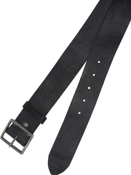 Curele RRL BY RALPH LAUREN Vintage leather belt Black Barbati (BM 19717329) 2