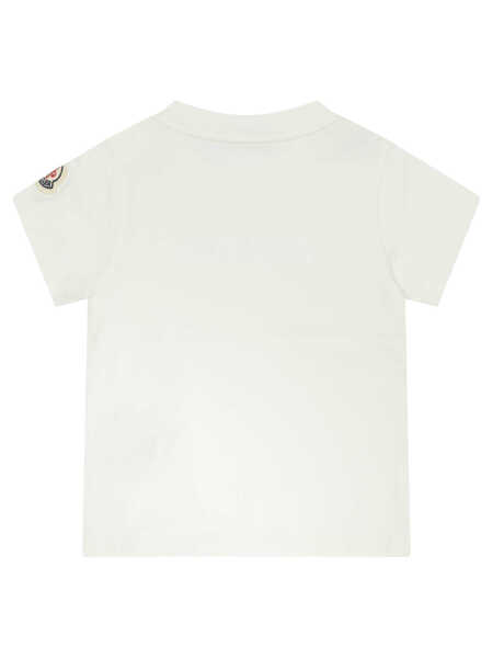 Tricouri Moncler T-shirts White Fete (BM 19717350) 2