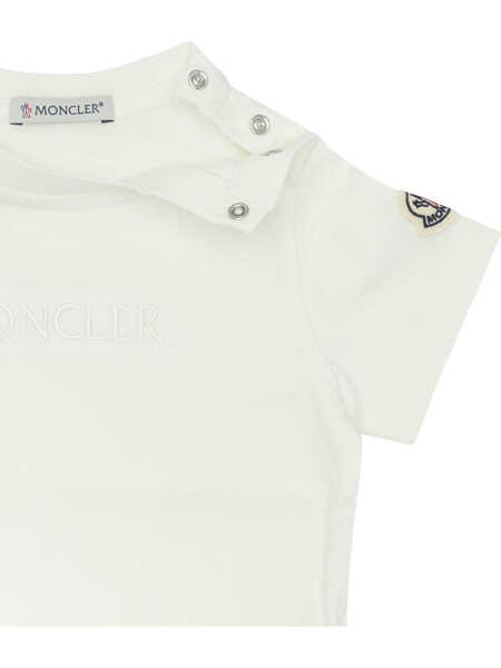 Tricouri Moncler T-shirts White Fete (BM 19717350) 4