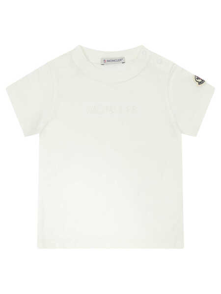 Tricouri Moncler T-shirts White Fete (BM 19717350) 1