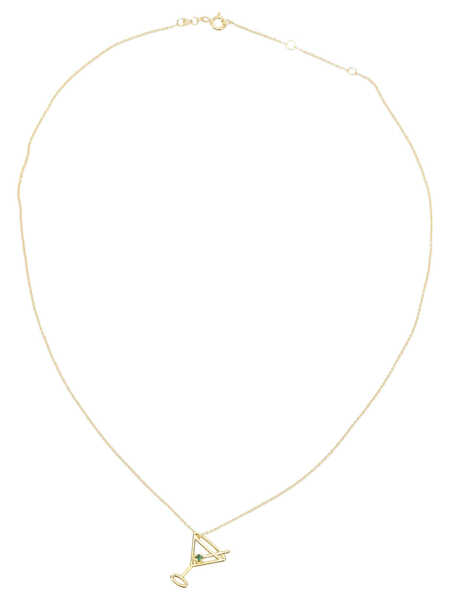 Bijuterii ALIITA Martini Esmeralda Necklace Gold Femei (BM 19717470) 1