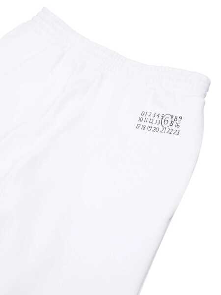 Pantaloni casual MM6 Maison Margiela Pants White Fete (BM 19717641) 4