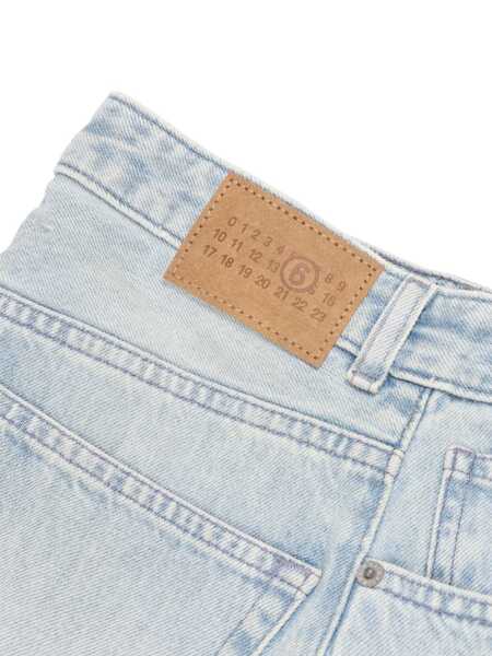 Blugi MM6 Maison Margiela 5 pockets Blue Fete (BM 19717656) 4