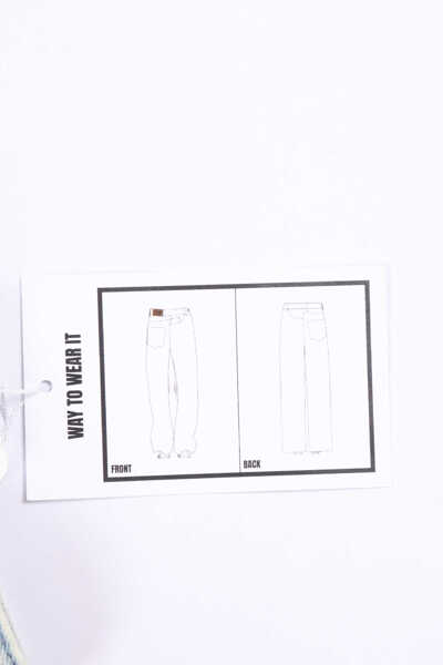 Blugi MM6 Maison Margiela 5 pockets Blue Fete (BM 19717656) 5