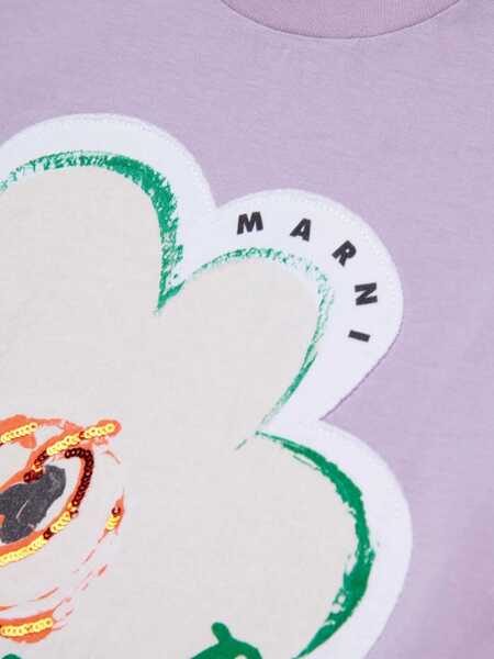 Tricouri Marni T-shirts Purple Fete (BM 19717680) 4