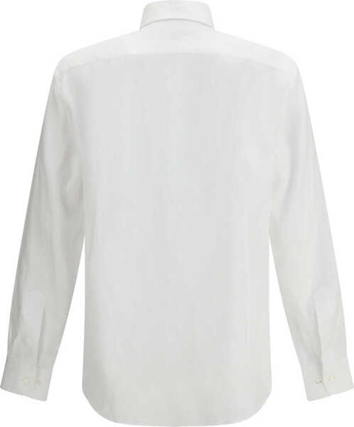 Camasi casual ETRO Linen Shirt with contrasting Pegaso embroidery logo W0800 Barbati (BM 19717730) 2