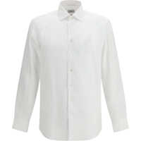 Camasi casual Linen Shirt with contrasting Pegaso embroidery logo Barbati