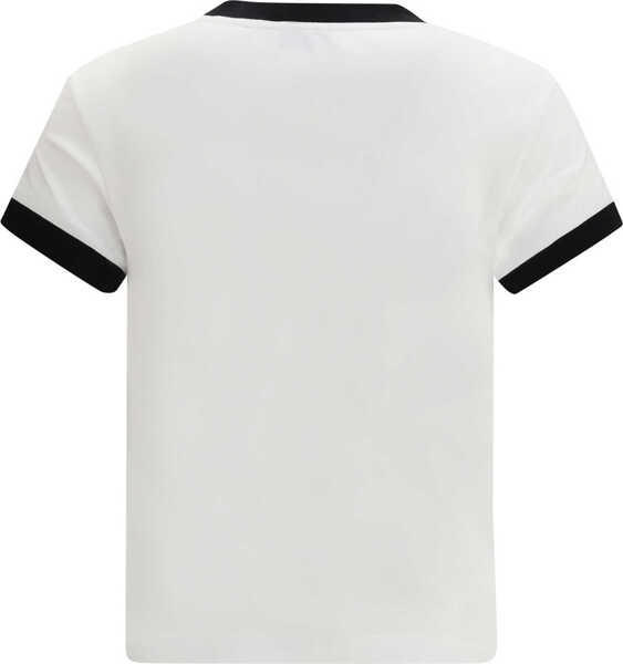 Tricouri Off-White Script T-shirt WHITE-BLACK Femei (BM 19717736) 2