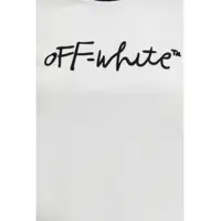 Tricouri Dama - Tricouri Off-White Script T-shirt WHITE-BLACK Femei (BM 19717736) - B-mall.ro