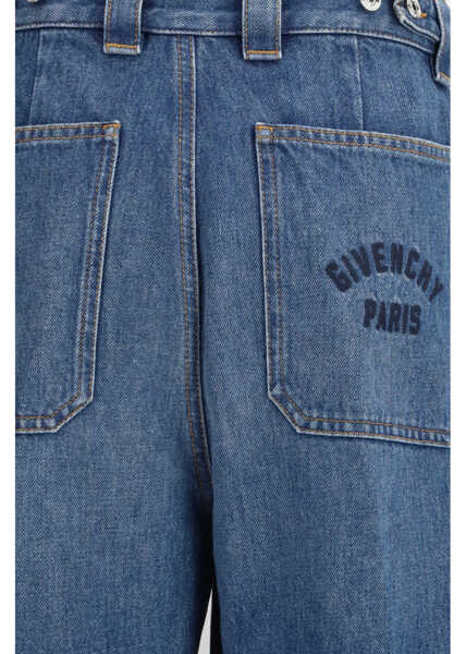 Pantaloni casual Givenchy Cocoon cargo Jeans MEDIUM BLUE Femei (BM 19717745) 3