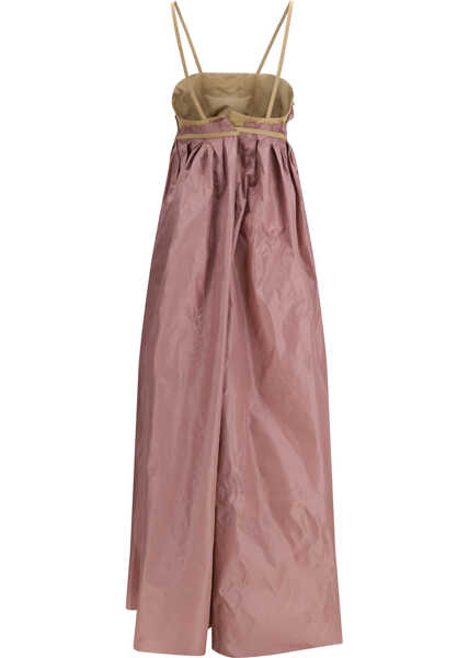 Rochii lungi DI STAVNITSER Taffeta maxi Dress PINK Femei (BM 19717748) 2