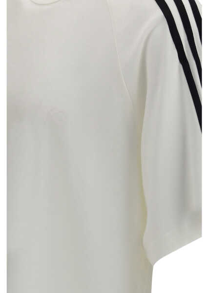 Tricouri Y-3 Short Sleeve 3-Stripes T-shirt CWHITE Barbati (BM 19717754) 3