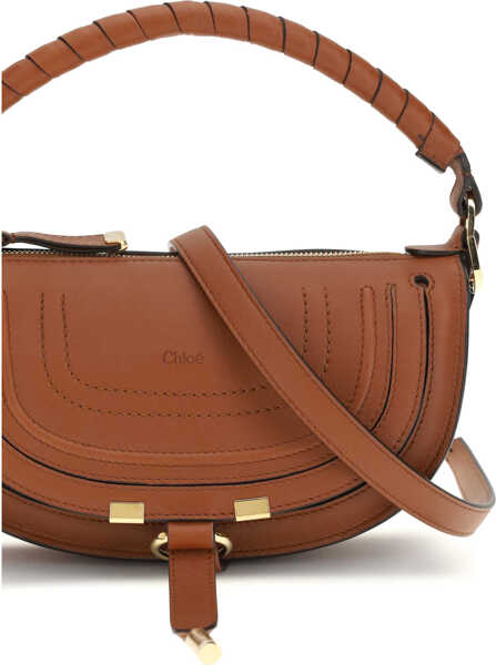 Genti de umar Chloe Marcie mini Shoulder Bag CLAY BROWN Femei (BM 19717772) 4