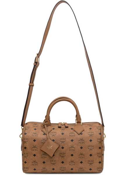 Genti de mana MCM Ella printed canvas Handbag COGNAC Femei (BM 19717775) 4