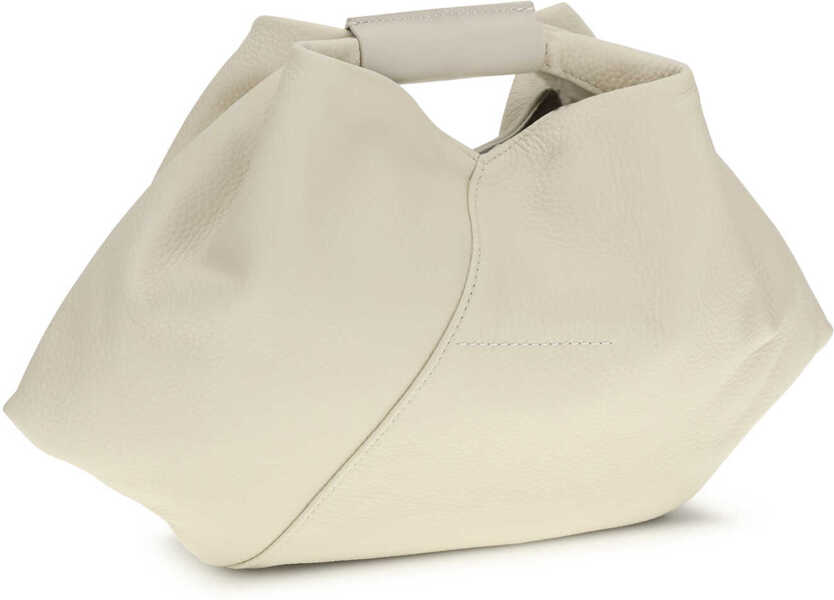 Genti de mana MM6 Maison Margiela Leather Handbag WHITE SWAN Femei (BM 19717802) 2