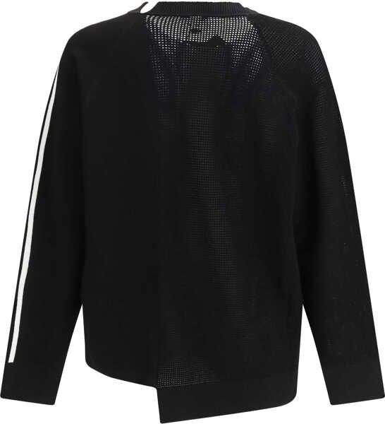 Pulovere Y-3 Logo Knit Sweater BLACK/CWHITE Barbati (BM 19717805) 2