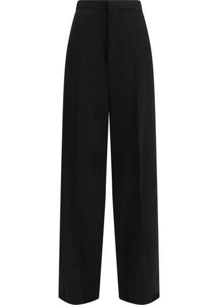 Pantaloni casual Balenciaga Tuxedo Pants BLACK Femei (BM 19717811) 1
