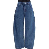 Blugi Alexander Wang Prestyled mid-rise Jeans