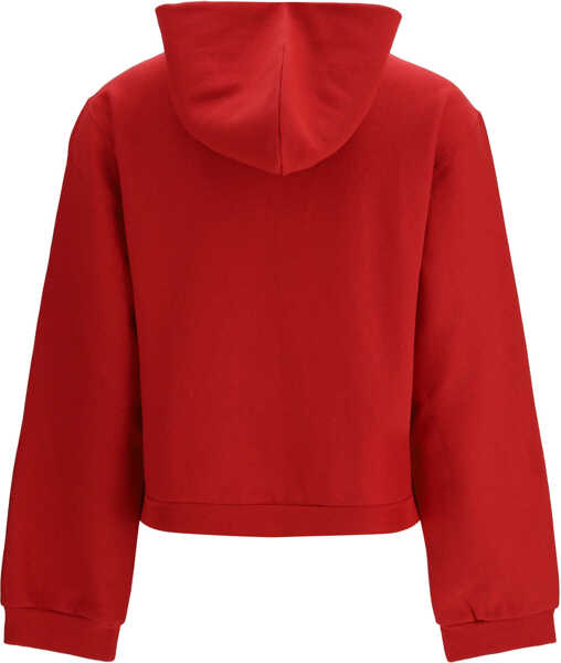 Bluze de trening Balenciaga Laurel Classic zip-up Hoodie RED/BLACK Femei (BM 19717883) 2