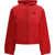 Balenciaga Laurel Classic zip-up Hoodie RED/BLACK