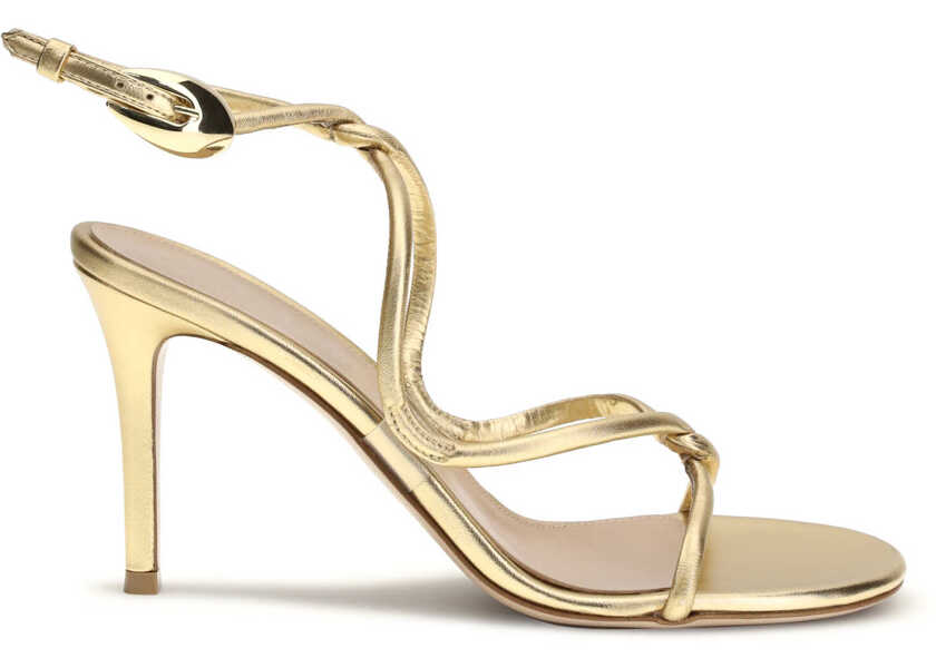 Sandale Gianvito Rossi Jungle Mamba metallic leather Sandals MEKONGTRASP Femei (BM 19717886) 1