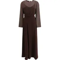 Rochii Long belted Dress Femei