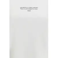 Tricouri Dama - Tricouri Off-White Made on earth, designed on a plane T-shirt WHITE-BLACK Femei (BM 19717895) - B-mall.ro