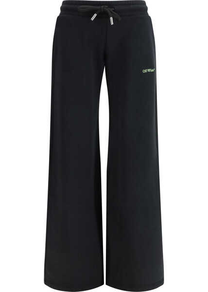 Pantaloni de trening Off-White Bookish Regular Sweatpants BLACK-BEECH Femei (BM 19717898) 1