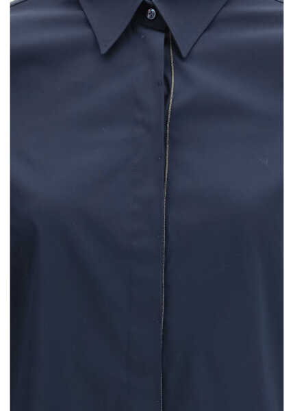Camasi casual Brunello Cucinelli Shirt with embellishments ABISSO Femei (BM 19717910) 3