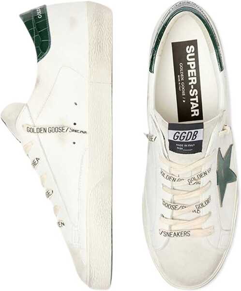 Sneakers Golden Goose Superstar Sneakers WHITE/GREEN Barbati (BM 19717922) 3
