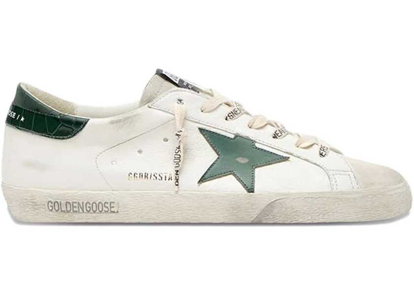 Sneakers Golden Goose Superstar Sneakers WHITE/GREEN Barbati (BM 19717922) 1